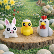 Zablis_EasterSet_OsterSet_Rabbit_Chick_Chicken_Hase_Küken_Huhn