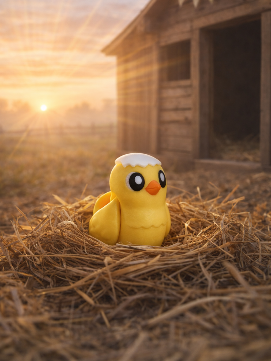 Zablis_FlexiBabyChick_yellow_Kücken_gelb